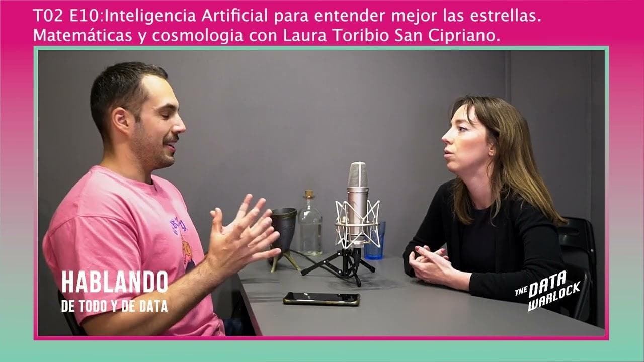 Thumbnail for T02 E10: Inteligencia Artificial para entender mejor las estrellas. Mates y Cosmología con Laura TSC