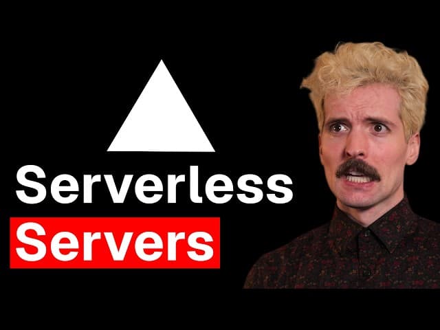 Node kinda sucks on serverless...