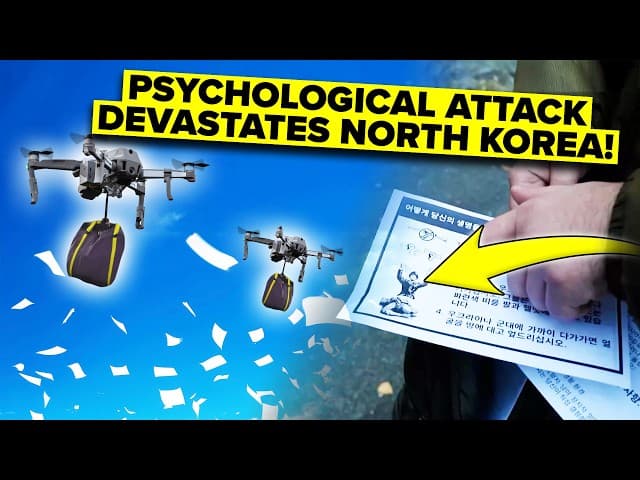 Thumbnail for Ukraine DESTROYS North Korean Troops With Psychological Weapon