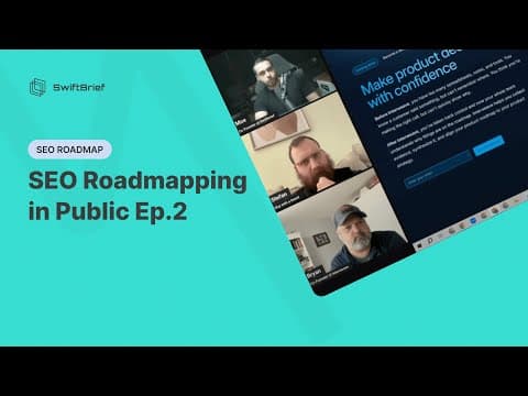 SEO Roadmapping in Public Ep.2