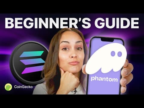 BEST Solana Wallet?? Beginner’s Phantom Wallet Tutorial in 2026