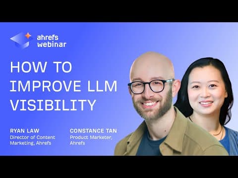 How to Improve LLM Visibility | Ryan Law
